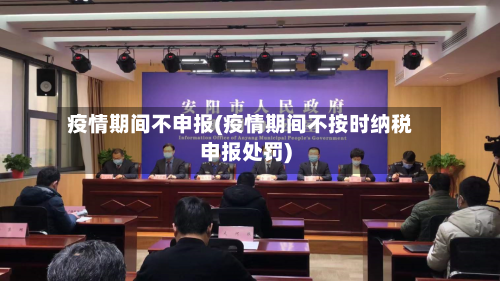 疫情期间不申报(疫情期间不按时纳税申报处罚)