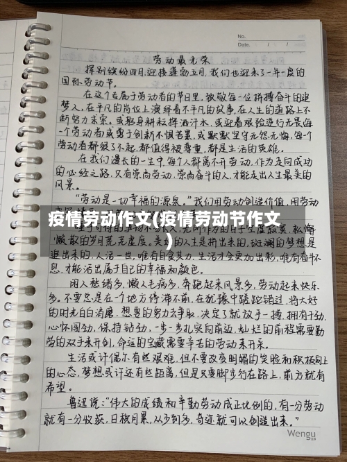 疫情劳动作文(疫情劳动节作文)-第2张图片