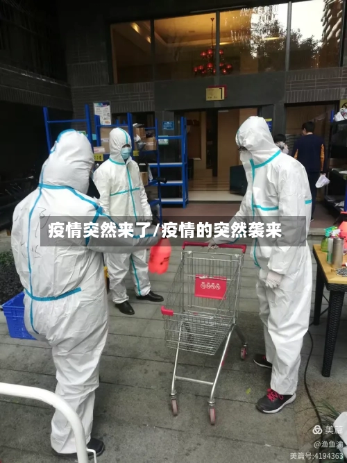 疫情突然来了/疫情的突然袭来