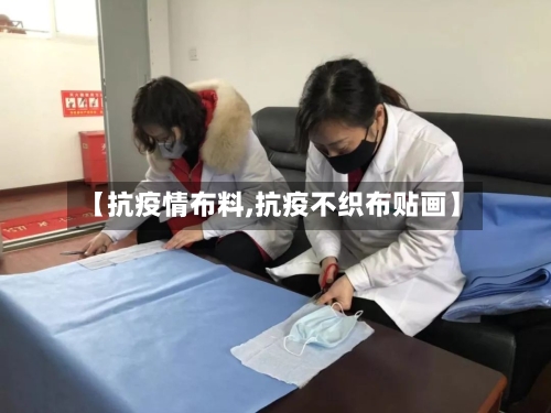 【抗疫情布料,抗疫不织布贴画】-第3张图片