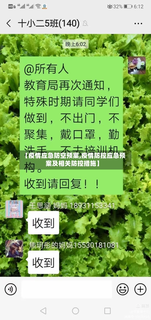 【疫情应急防空预案,疫情防控应急预案及相关防控措施】-第2张图片
