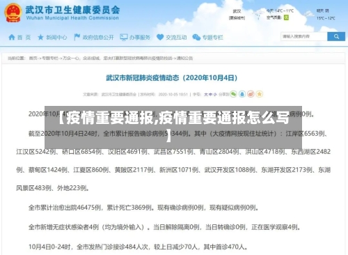 【疫情重要通报,疫情重要通报怎么写】-第2张图片