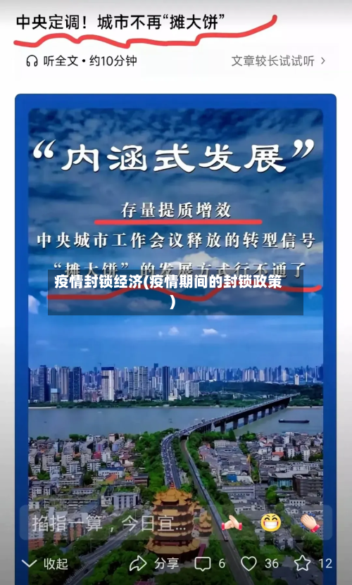 疫情封锁经济(疫情期间的封锁政策)