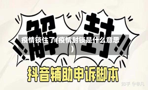 疫情锁住了(疫情封锁是什么意思)