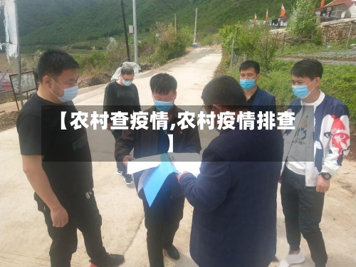 【农村查疫情,农村疫情排查】-第2张图片