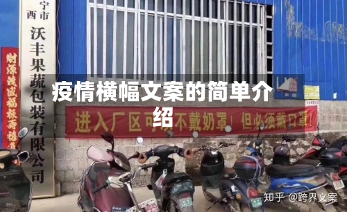 疫情横幅文案的简单介绍