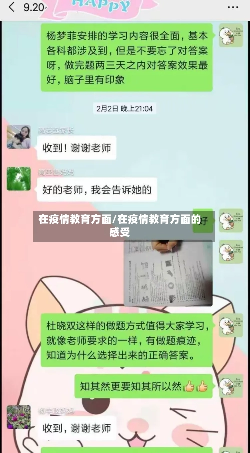 在疫情教育方面/在疫情教育方面的感受-第3张图片
